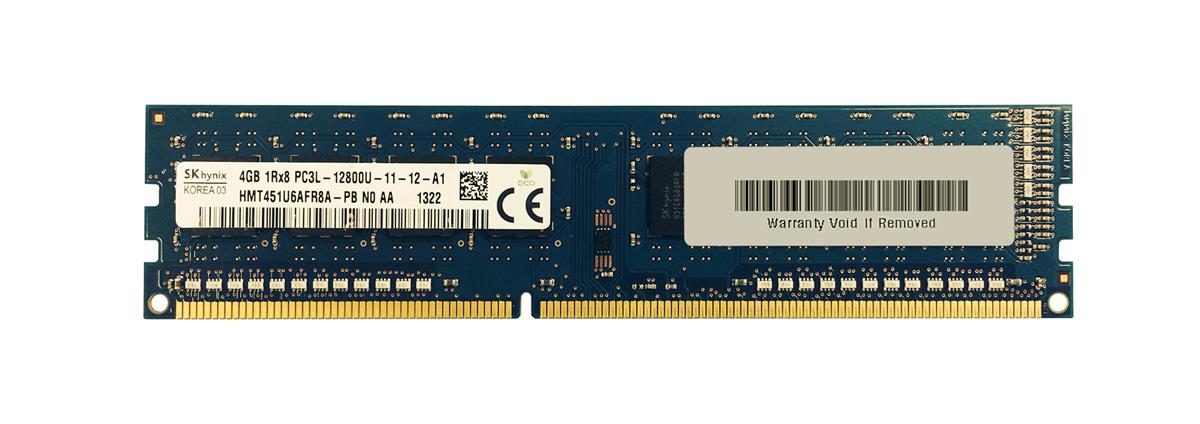 HMT451U6AFR8A-PBN0-AA Hynix 4GB PC3-12800 DDR3-1600MHz non-ECC Unbuffered CL11 240-Pin