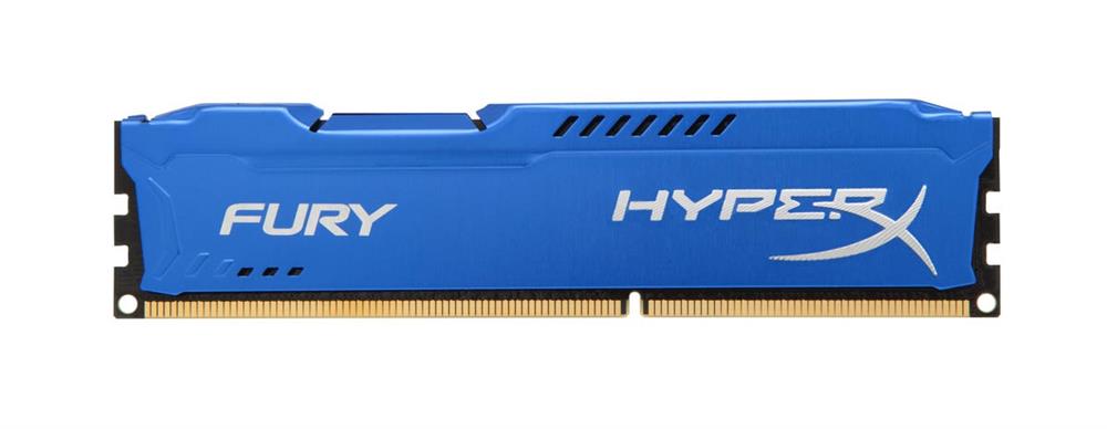 HX318C10F/8 Kingston HyperX FURY Blue Series 8GB PC3-14900 DDR3-1866MHz non-ECC Unbuffered CL10 (10-11-10) 240-Pin