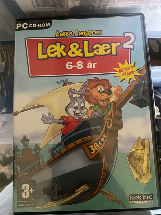 Labbe Langøres Lek & Lær 2 - 6-8 år - PC