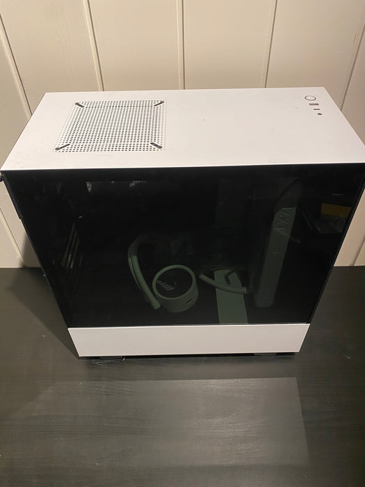 NZXT H510 Elite White m/ Kraken X63 White - AM4