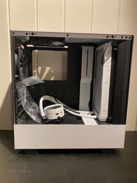 NZXT H510 Elite White m/ Kraken X63 White - AM4