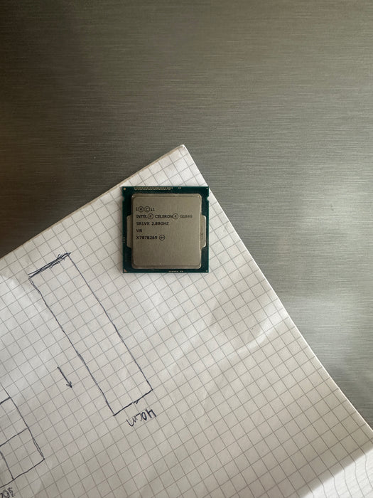 Kjøleskapsmagnet CPU