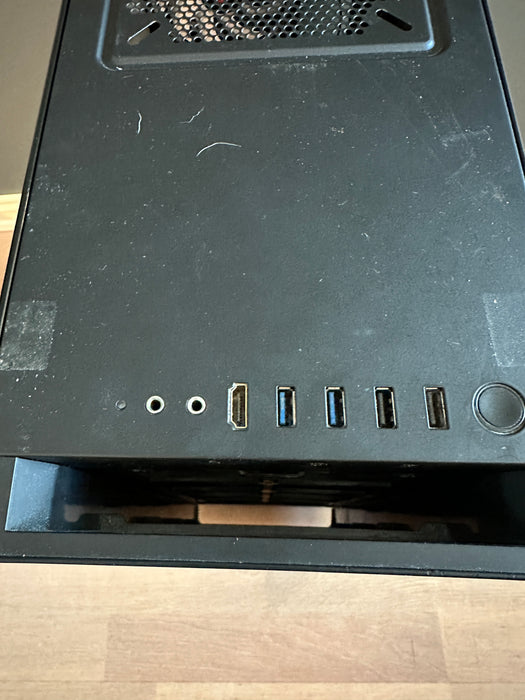 NZXT H500 Sort/Rød