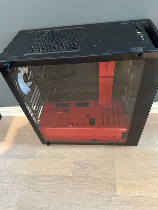 NZXT H500 Sort/Rød