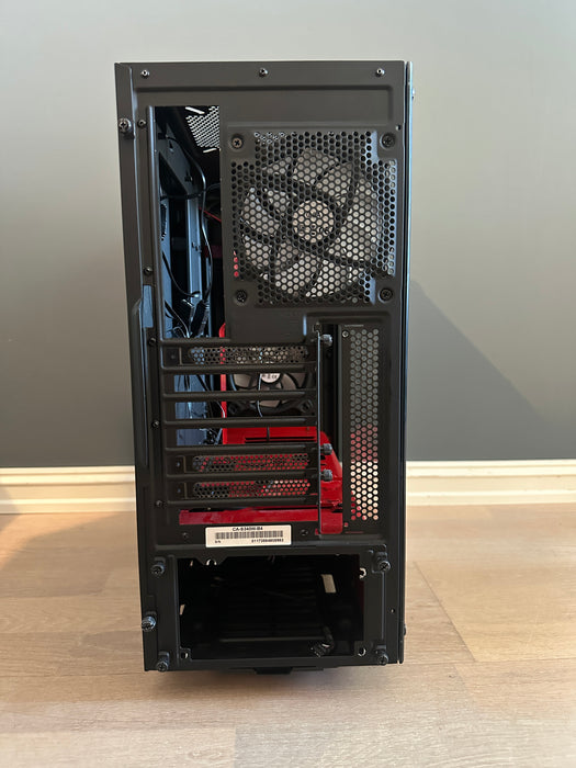 NZXT H500 Sort/Rød