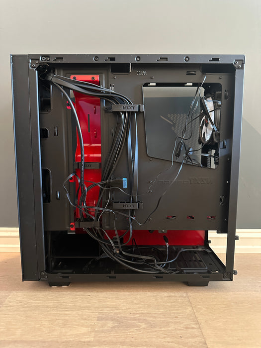 NZXT H500 Sort/Rød