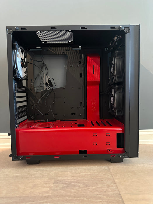NZXT H500 Sort/Rød