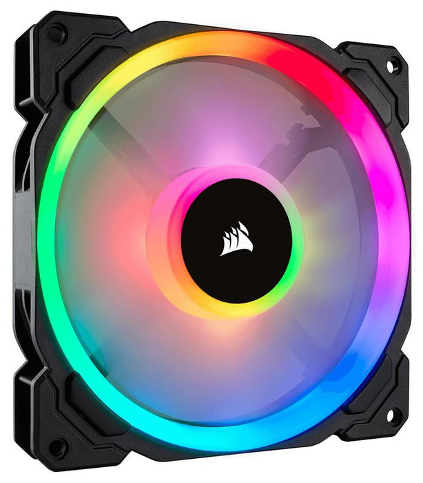 Corsair LL120 RGB 120mm Dual Light Loop RGB LED PWM Vifte