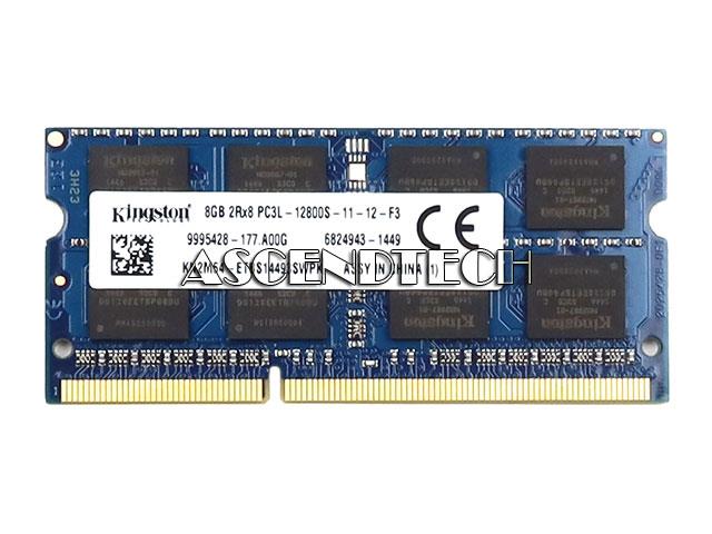KN2M64-ETB Kingston 8GB PC3-12800 DDR3-1600MHz non-ECC Unbuffered CL11 204-Pin