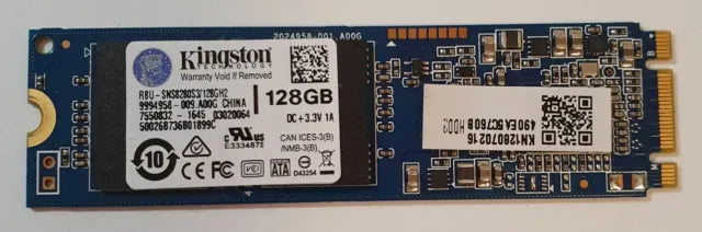 KINGSTON RBUSNS8280S3128GH2 128 GB M.2 2280