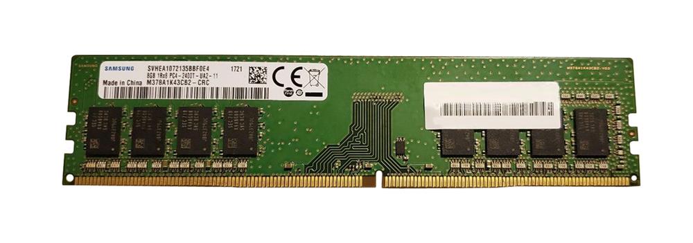 M378A1K43CB2-CRC Samsung 8GB PC4-19200 DDR4-2400MHz non-ECC Unbuffered CL17 288-Pin