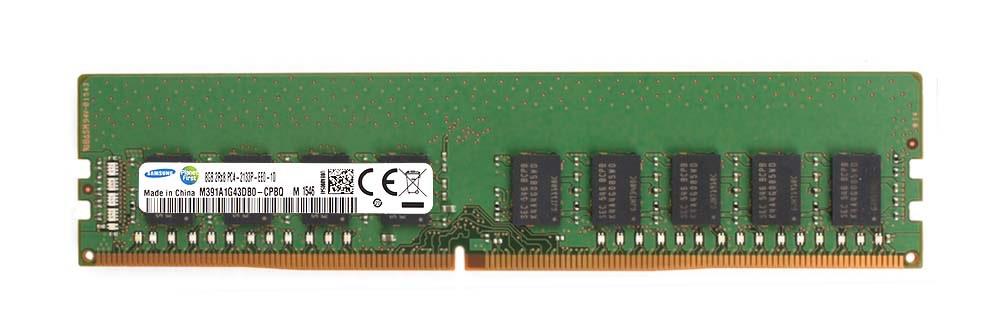M391A1G43DB0-CPBQ Samsung 8GB PC4-17000 DDR4-2133MHz ECC Unbuffered CL15 288-Pin
