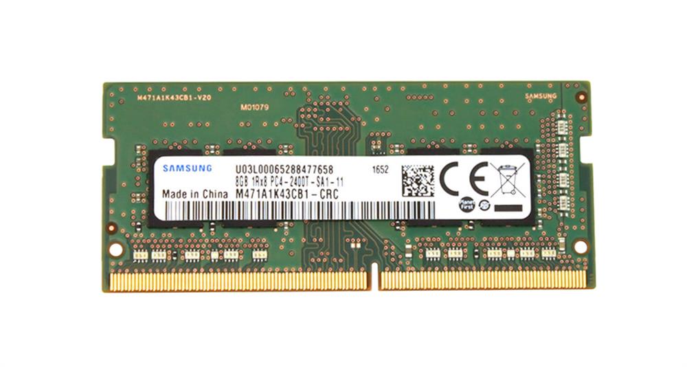 M471A1K43CB1-CRC Samsung 8GB PC4-19200 DDR4-2400MHz non-ECC Unbuffered CL17 260-Pin