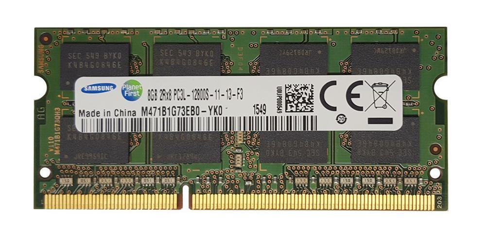 M471B1G73EB0-YK0 Samsung 8GB PC3-12800 DDR3-1600MHz non-ECC Unbuffered CL11 204-Pin (DEFEKT)