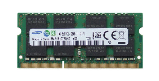 M471B1G73QH0-YK0 Samsung 8GB PC3-12800 DDR3-1600MHz non-ECC Unbuffered CL11 204-Pin SODIMM - Rebuild IT