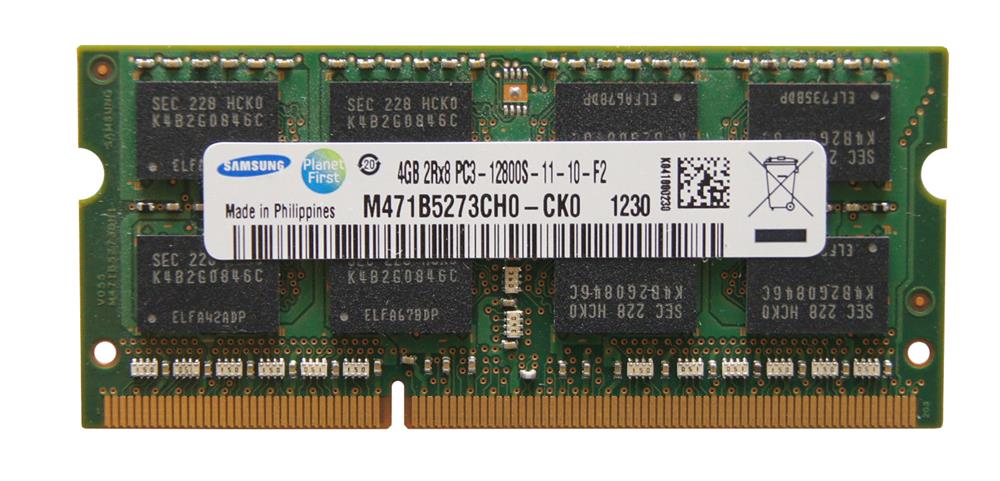 M471B5273CH0-CK0 Samsung 4GB PC3-12800 DDR3-1600MHz non-ECC Unbuffered CL11 204-Pin