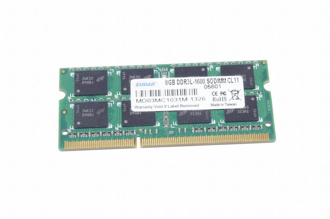MD03MC1031M-1329 EUDAR 8GB PC3-12800 DDR3-1600MHz Non-ECC Unbuffered 204-pin