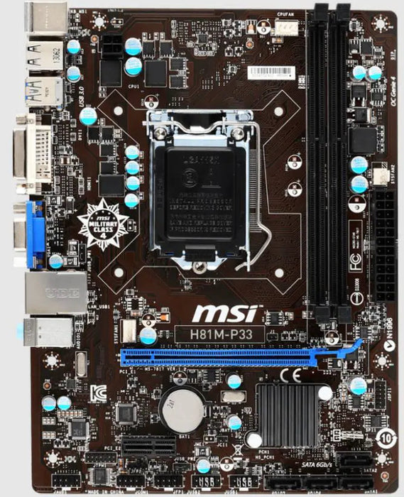 MSI H81M-P33 - LGA1150
