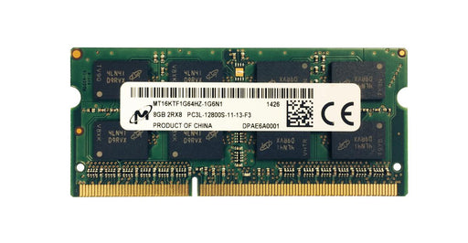 MT16KTF1G64HZ-1G6N1 Micron 8GB PC3-12800 DDR3-1600MHz non-ECC Unbuffered CL11 204-Pin SoDimm - Rebuild IT