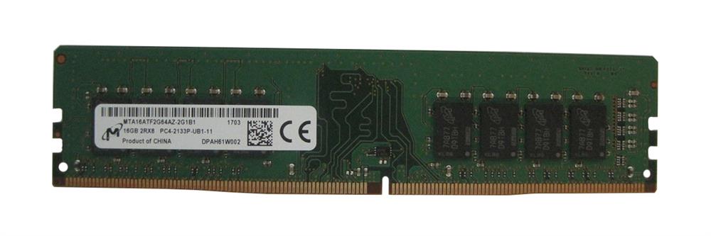 MTA16ATF2G64AZ-2G1B1 Micron 16GB PC4-17000 DDR4-2133MHz non-ECC Unbuffered CL15 288-Pin