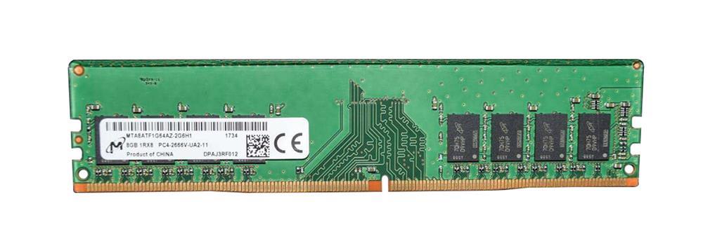 MTA8ATF1G64AZ-2G6H1 Micron 8GB PC4-21300 DDR4-2666MHz non-ECC Unbuffered CL19 288-Pin
