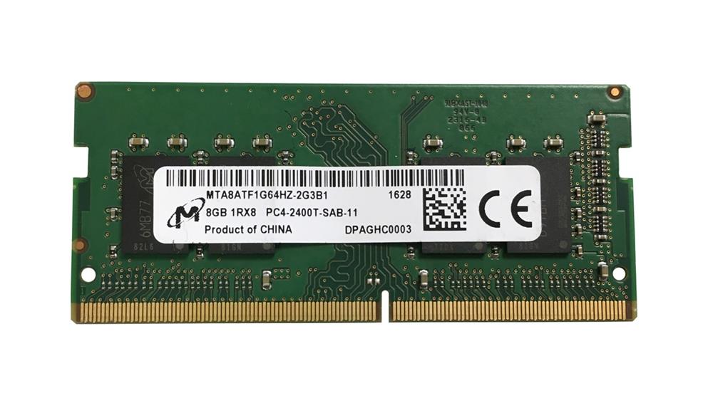 MTA8ATF1G64HZ-2G3B1 Micron 8GB PC4-19200 DDR4-2400MHz non-ECC Unbuffered CL17 260-Pin