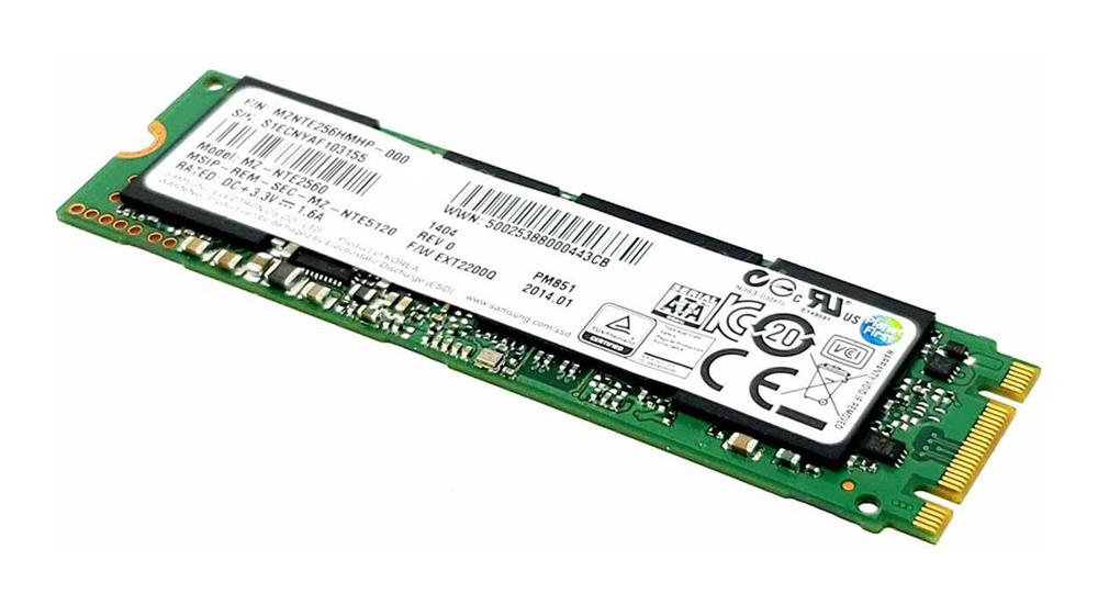 MZNTY256HDHP-000L7 Samsung CM871a 256GB TLC SATA 6Gbps M.2 2280 SSD