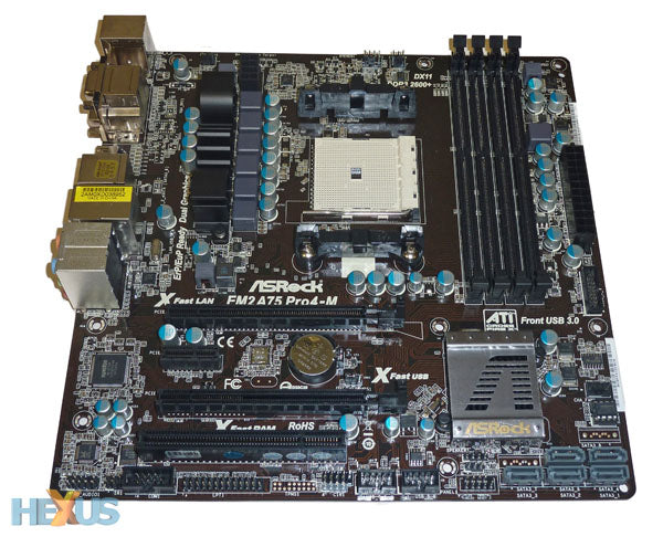Asrock FM2A75 Pro4-M + AMD A6-5400 3.6GHz + 8GB RAM