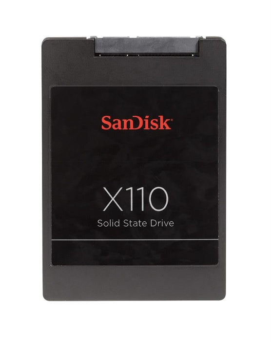 SD6SB1M-128G-1001 SanDisk X110 128GB MLC SATA 6Gbps 2.5" SSD