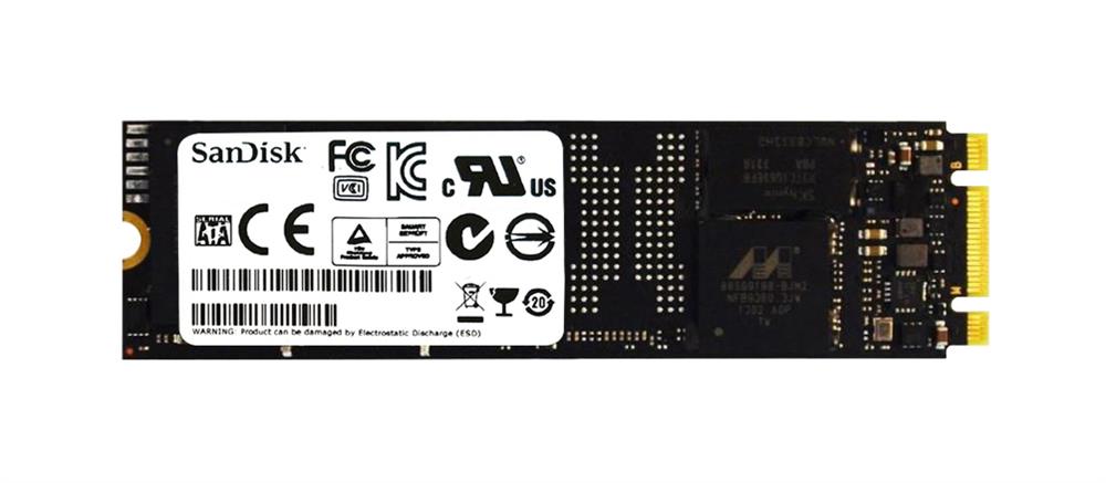 SD6SN1M-256G-1006 SanDisk X110 256GB MLC SATA 6Gbps M.2 2280 SSD