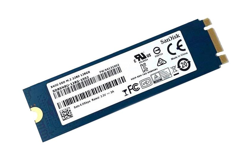 SD8SN8U-128G-1002 SanDisk X400 128GB M.2 2280