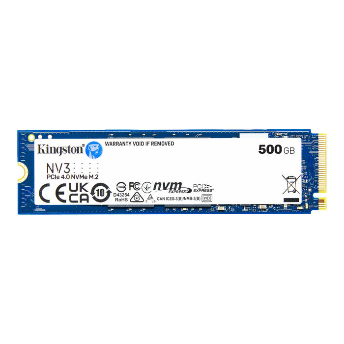 SNV3S/500G Kingston Technology 500GB PCIe 4.0 x4 M.2 2280 SSD