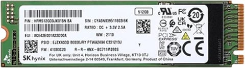 HFM512GD3JX013N Hynix BC711 512GB PCI Express 3.0 x4 NVMe M.2 2280