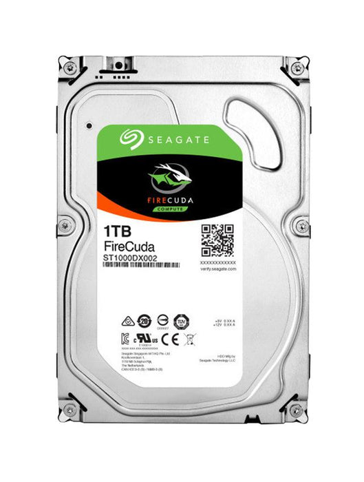 ST1000DX002-2DV162 Seagate FireCuda 1TB 7200RPM SATA 6Gbps 64MB Cache 8GB MLC SSD (4K) 3.5" HDD
