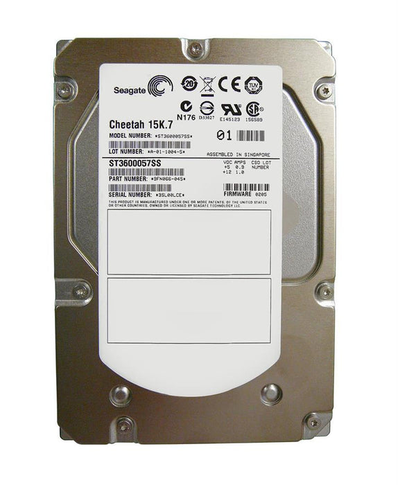 ST3600057SS Seagate Cheetah 15K.7 600GB 15000RPM SAS 6Gbps 16MB Cache 3.5" HDD