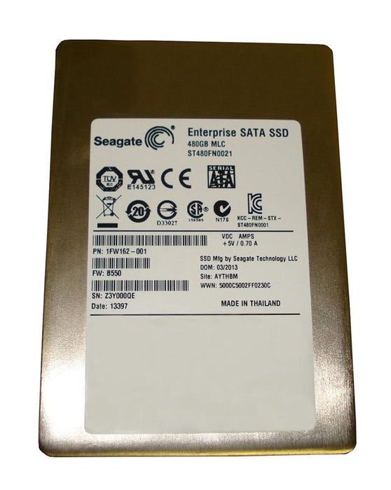 ST480FN0021 Seagate Enterprise 480GB MLC SATA 6Gbps 2.5" SSD