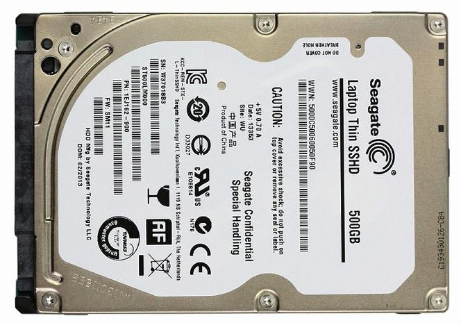 ST500LM000-SSHD-8GB Seagate 500GB 5400RPM SATA 6Gbps 64MB Cache 2.5" HDD