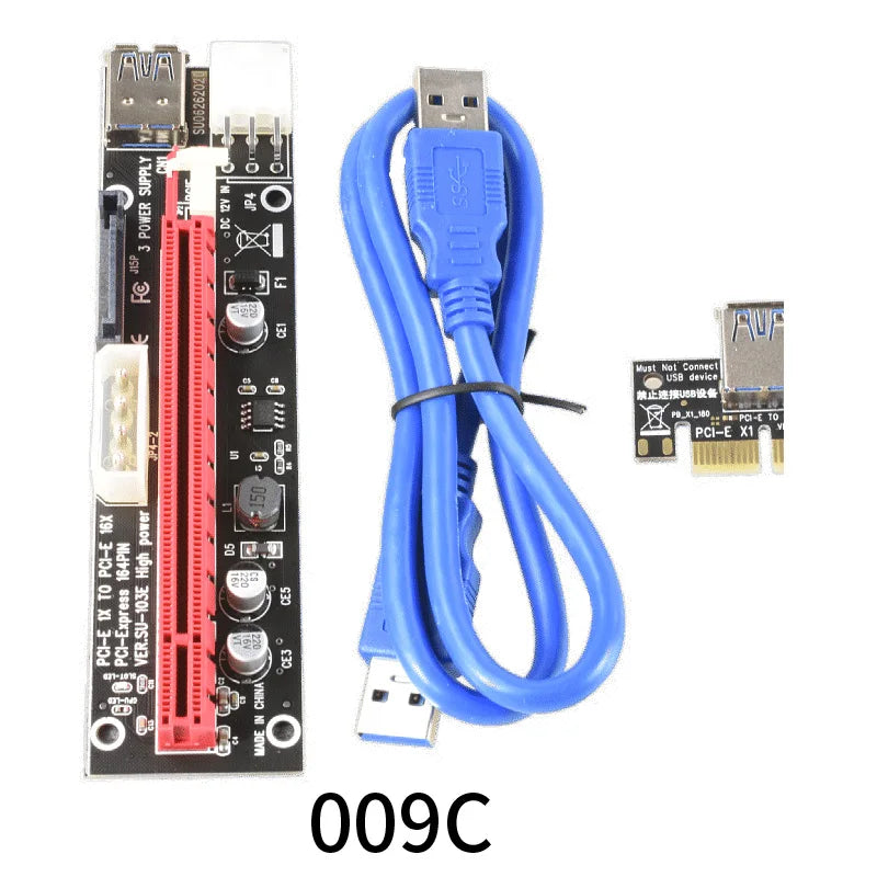 PCIe Riser 1x to 16x - VER.SU-103E — Rebuild IT