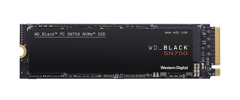 WDS500G3X0C-00SJG0 Western Digital Black SN750 500GB TLC PCI Express 3.0 x4 NVMe M.2 2280
