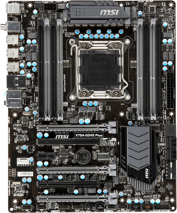 MSI X79A-GD45 Plus - LGA2011