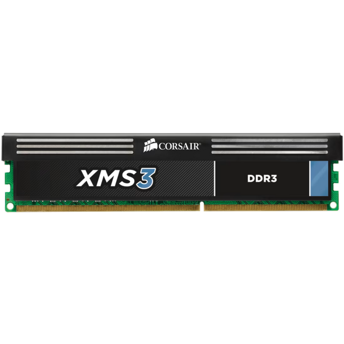 CMX8GX3M4A1333C9 Corsair XMS3 2GB PC3-10600 DDR3-1333MHz non-ECC Unbuffered CL9 (9-9-9-24) 240-Pin