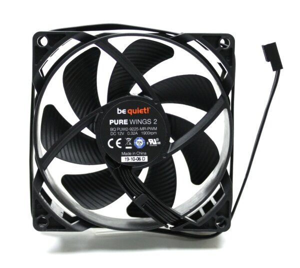 bequiet! Pure Wings 2 PUW2-9225-MR-PWM 92mm Vifte