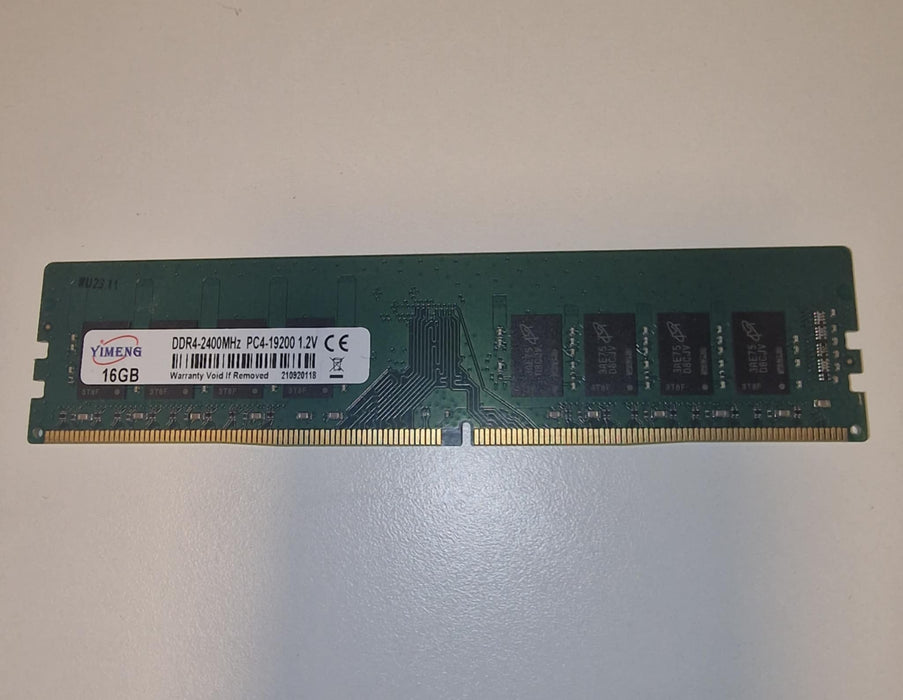 Yimeng 16GB PC4-19200 DDR4-2400MHz non-ECC Unbuffered 288-Pin