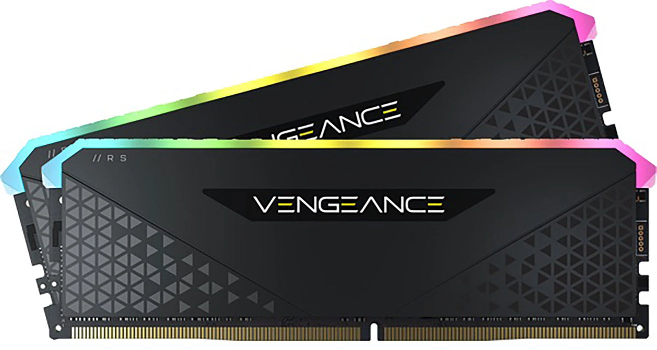 CMG16GX4M2E3200C16 Corsair Vengeance RGB RS 16GB Kit (2 X 8GB) PC4-25600 DDR4-3200MHz non-ECC Unbuffered CL16 288-pin