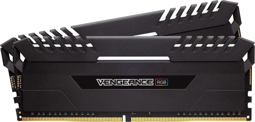 CMR16GX4M2C3600C18 Corsair Vengeance RGB 16GB Kit (2 X 8GB) PC4-28800 DDR4-3600MHz non-ECC Unbuffered CL18 (18-19-19-39) 288-Pin (UTEN RGB)