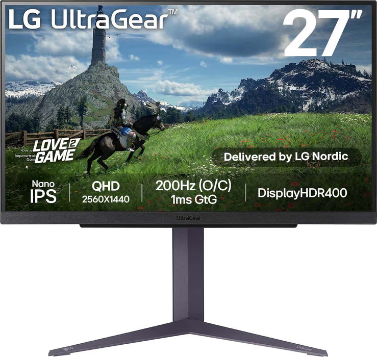 LG UltraGear 27GS85Q 27/QHD/N-IPS/180Hz/1ms