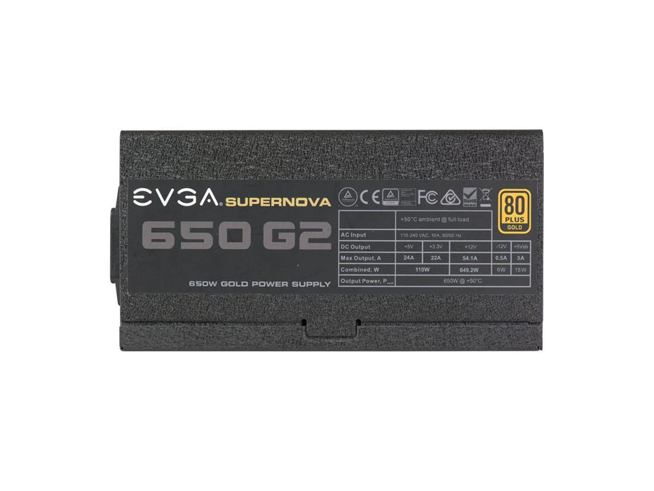 EVGA SuperNova 650 G2, 650W PSU