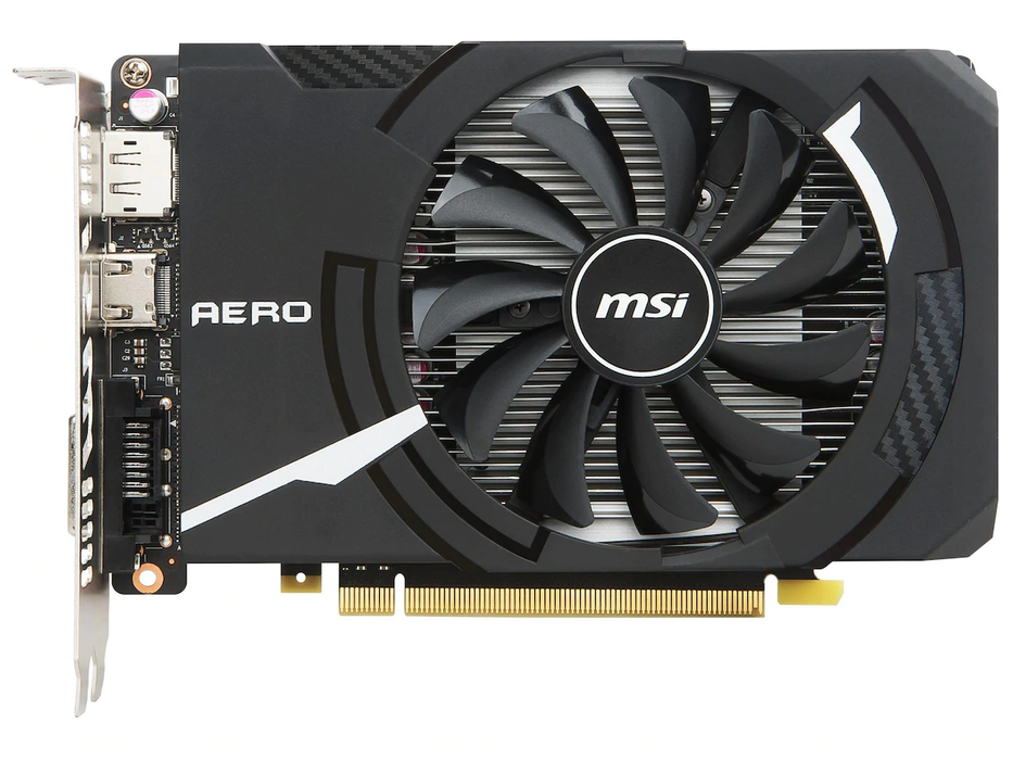 MSI GeForce GTX 1050 Ti 4GB Aero ITX OC