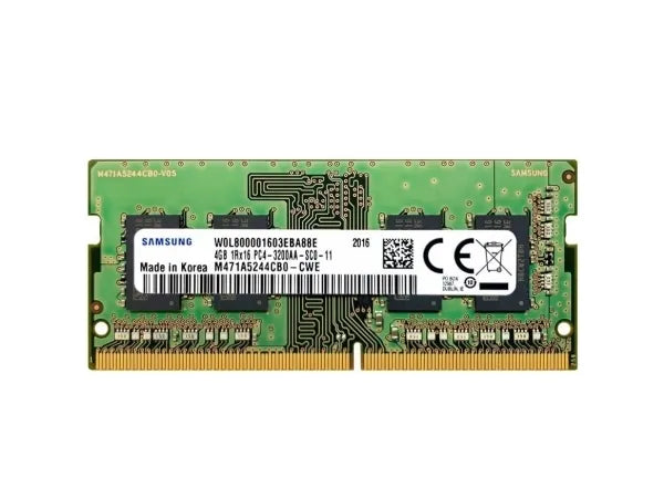 M471A5244CB0-CWE Samsung 4GB PC4-25600 DDR4-3200MHz non-ECC Unbuffered CL22 260-Pin