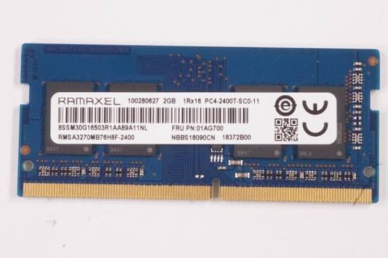 RMSA3270MB76H8F-2400 Ramaxel 2GB PC4-19200 DDR4-2400MHz non-ECC Unbuffered CL17 260-Pin